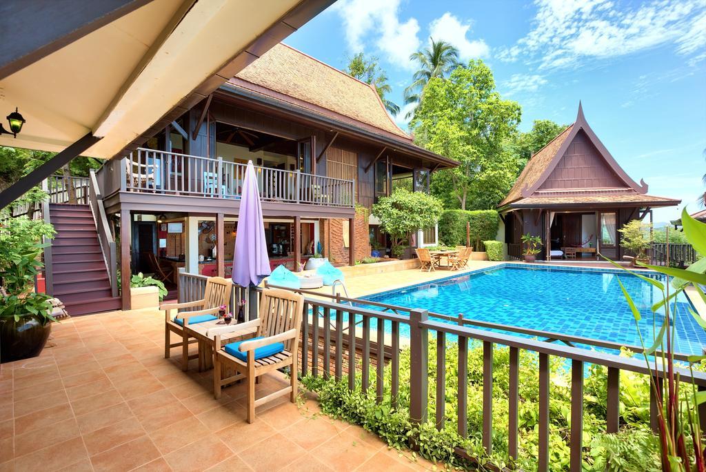 Villa Thai Teak - Panoramic Sea & Sunset Views Ko Samui Zimmer foto