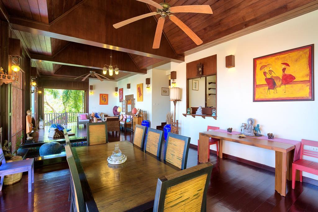 Villa Thai Teak - Panoramic Sea & Sunset Views Ko Samui Zimmer foto