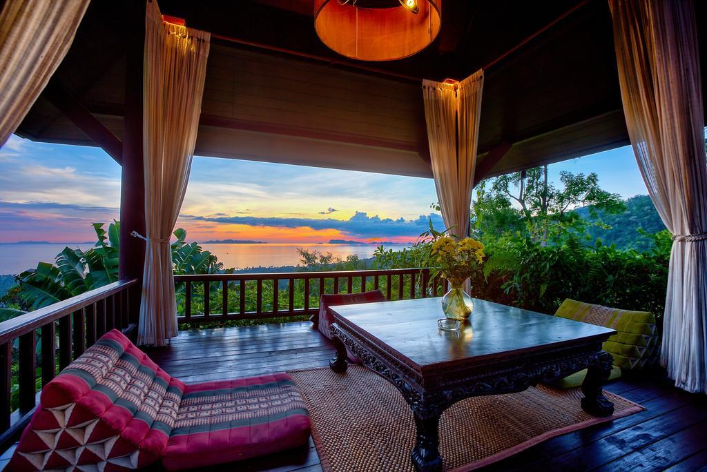 Villa Thai Teak - Panoramic Sea & Sunset Views Ko Samui Zimmer foto