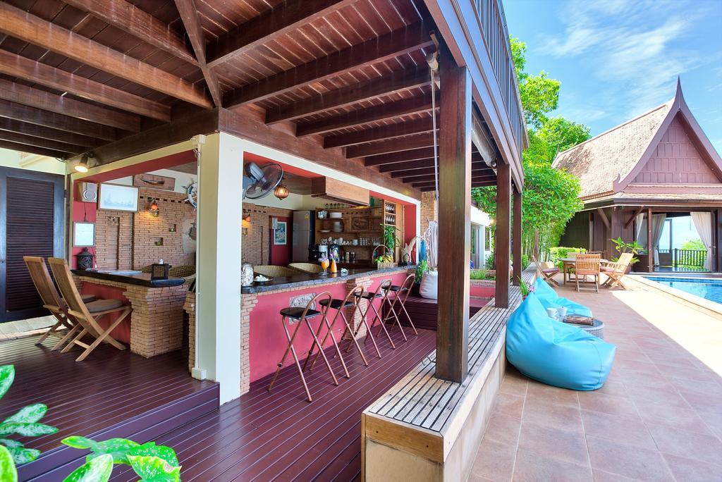 Villa Thai Teak - Panoramic Sea & Sunset Views Ko Samui Zimmer foto